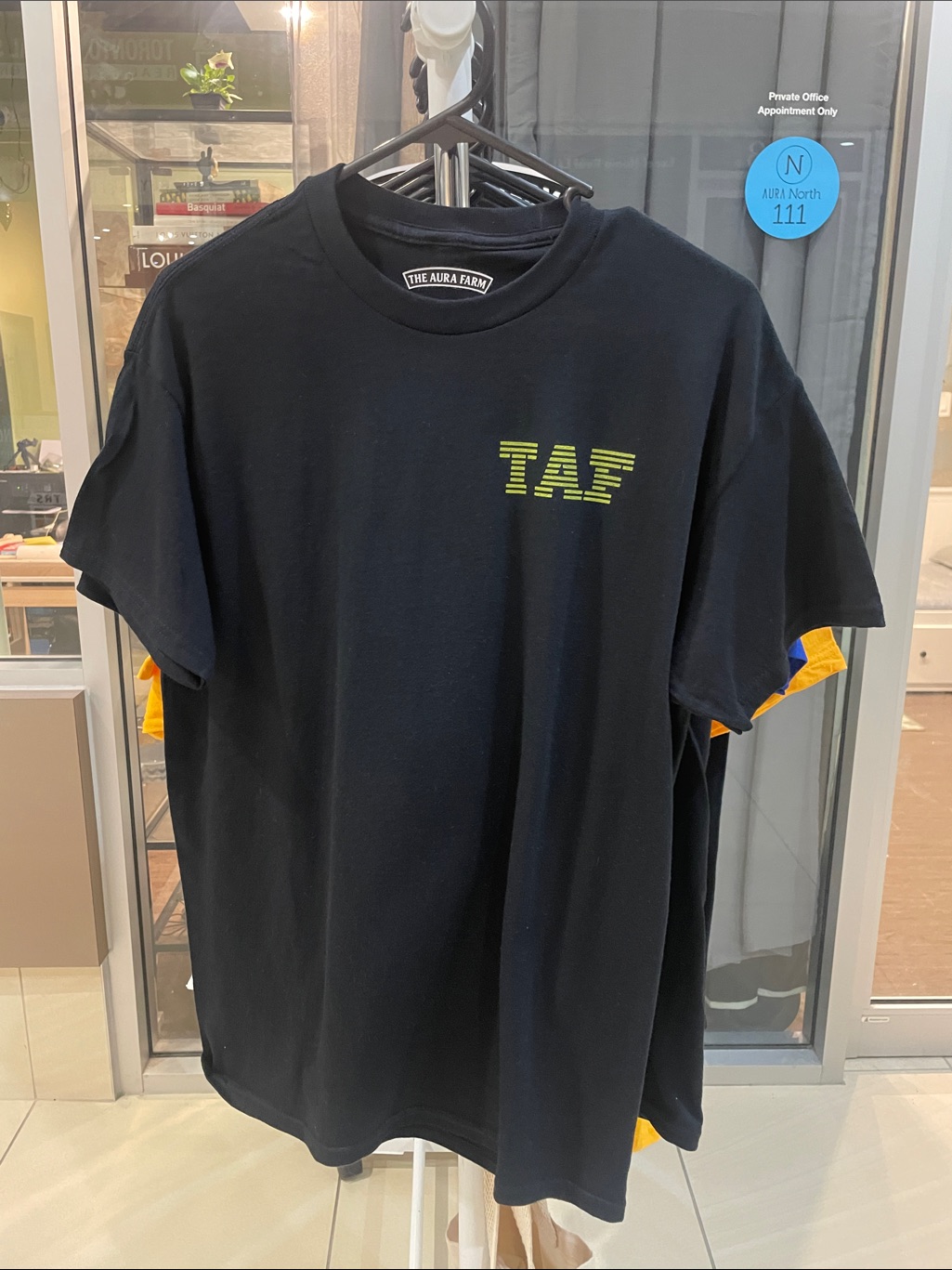 Black Taf Logo Tee